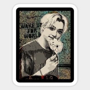 K-Pop Stray Kids Felix Fan Art Sticker